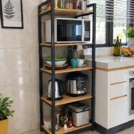 Steel kitchen organizer