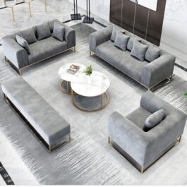 5-piece Steel Living Room Set