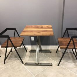 Dining table with 2 chairs