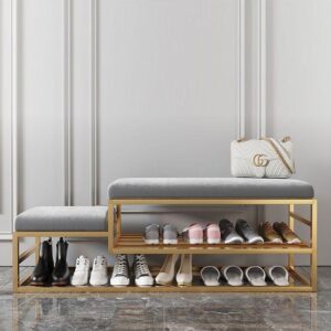 Banquet-Grey and gold