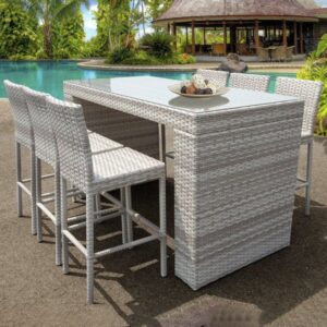Rattan Outdoor Dining Table