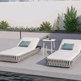2 Chaise Longue Set