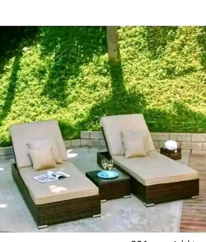 Chaise Lounge Set