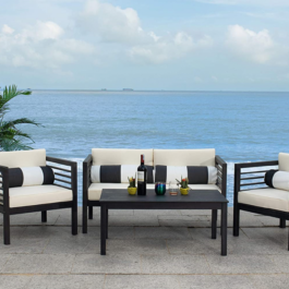 Steel living outdoor sets