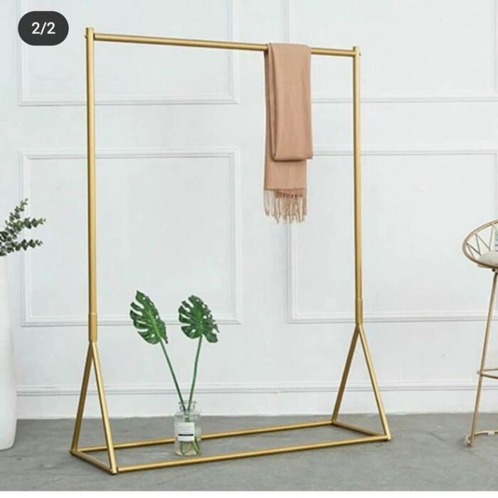 ⁦Gold Clothes Rack⁩ - الصورة ⁦2⁩