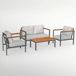 Modern Steel Living Room