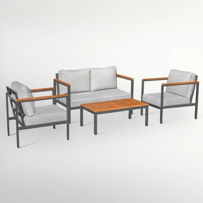 Modern Steel Living Room
