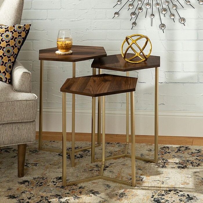 ⁦3-Piece Side Table⁩ - الصورة ⁦2⁩