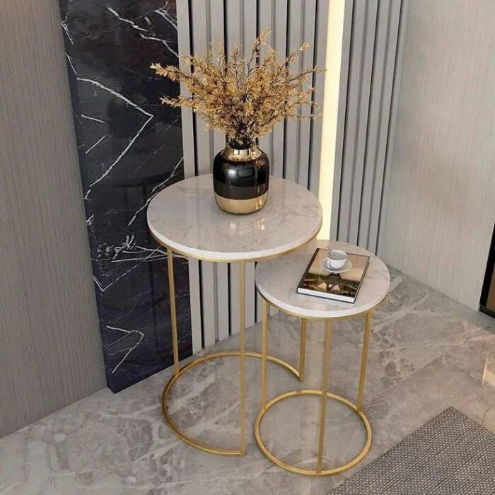 Two-Piece Side Table