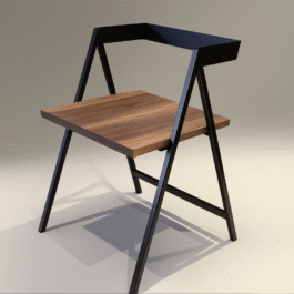 Steel x Wood Chair