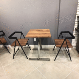 Dining table with 2 chairs