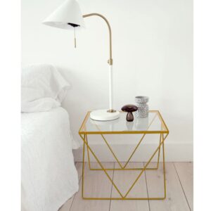 Gold Iron commode - 60 x 50 x 50 cm