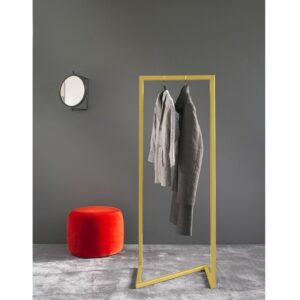 Gold Iron Clothes Rack - 150 x 60 x 40 cm