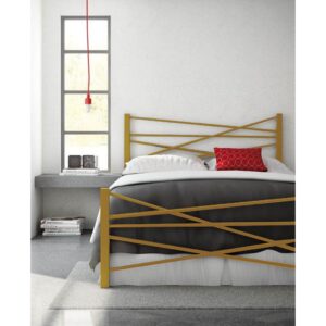 Single bed 125x120x200 cm - Gold