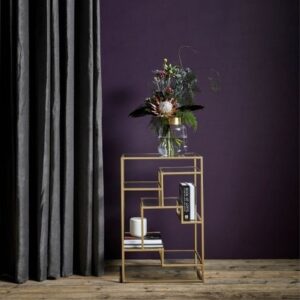 Display unit 130x70x30 cm - Gold