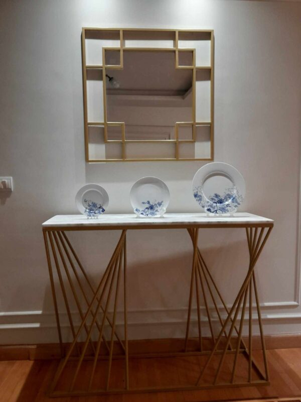 Console Table + Mirror