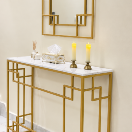 Console Table + Mirrors