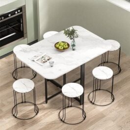 Folding Table With 6 Chairs