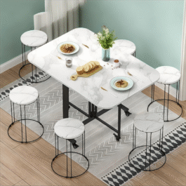Folding Table With 6 Chairs