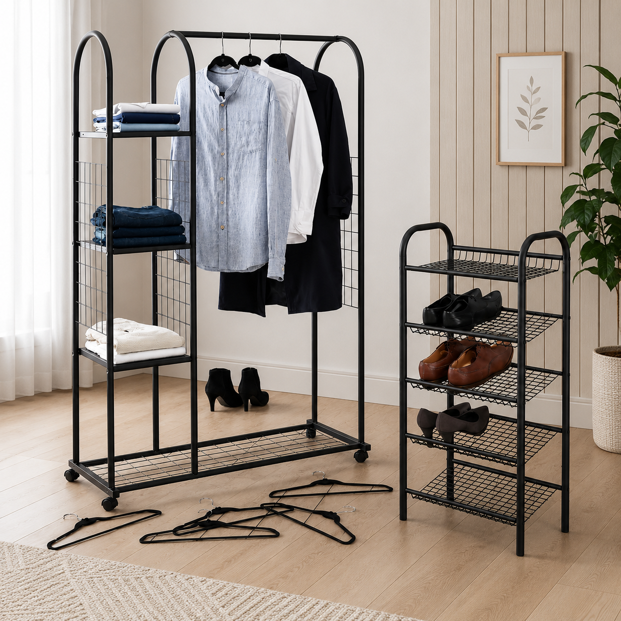 Dressing + Shoe Storage