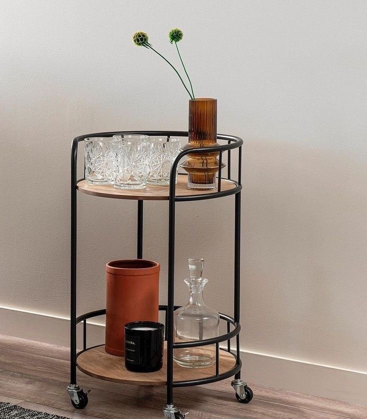 Serving cart