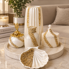 Suni of White Set 6 Pieces